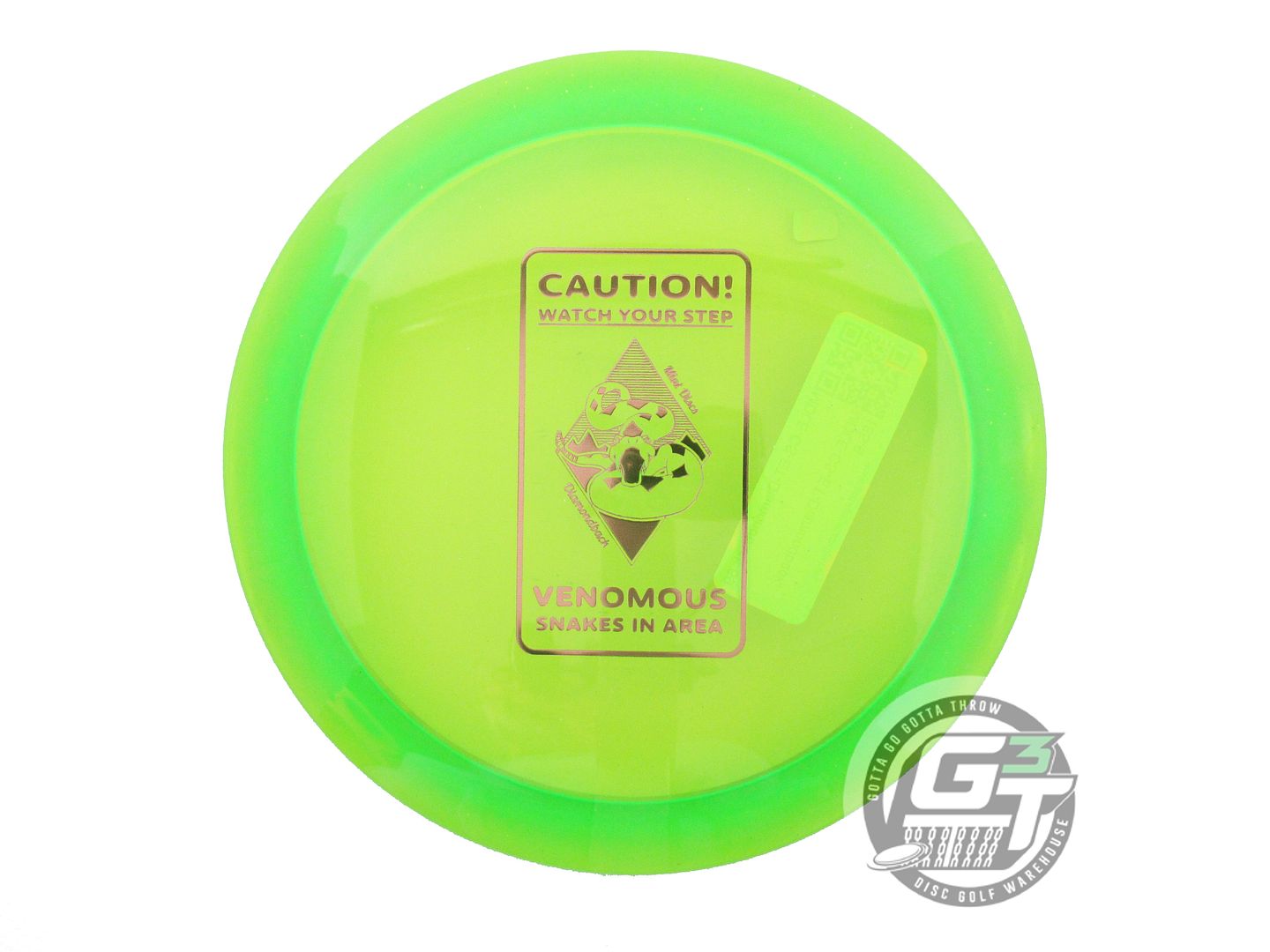 Mint Discs Limited Edition Caution Snakes Stamp Eternal Diamondback Fairway Driver Golf Disc (Individually Listed)