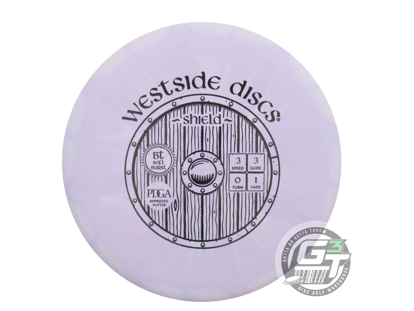 Westside BT Soft Burst Shield Putter Golf Disc (Individually Listed)