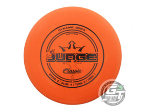 Dynamic Discs Classic Soft EMAC Judge Putter Golf Disc (Individually Listed)
