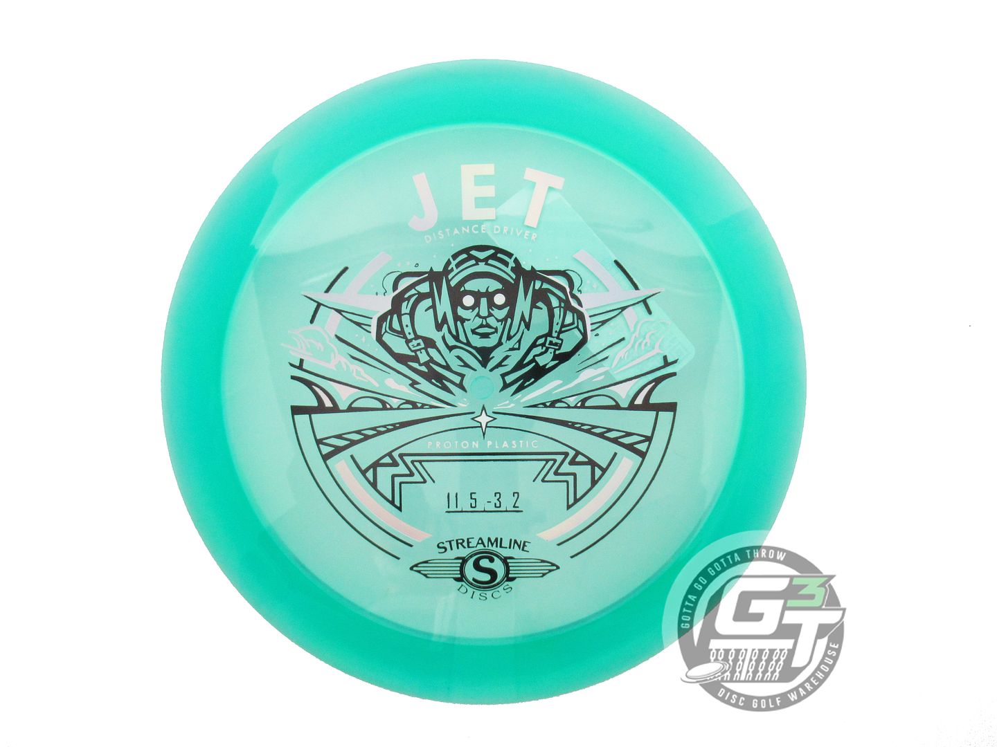 Streamline Proton Jet Distance Driver Golf Disc (Individually Listed)