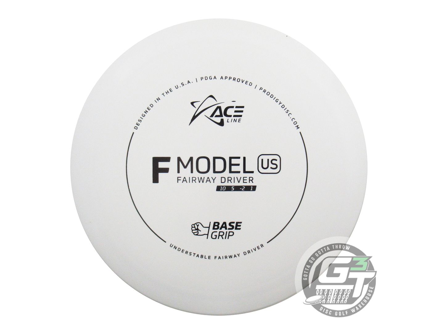 Prodigy Ace Line Base Grip F Model US Fairway Driver Golf Disc (Individually Listed)