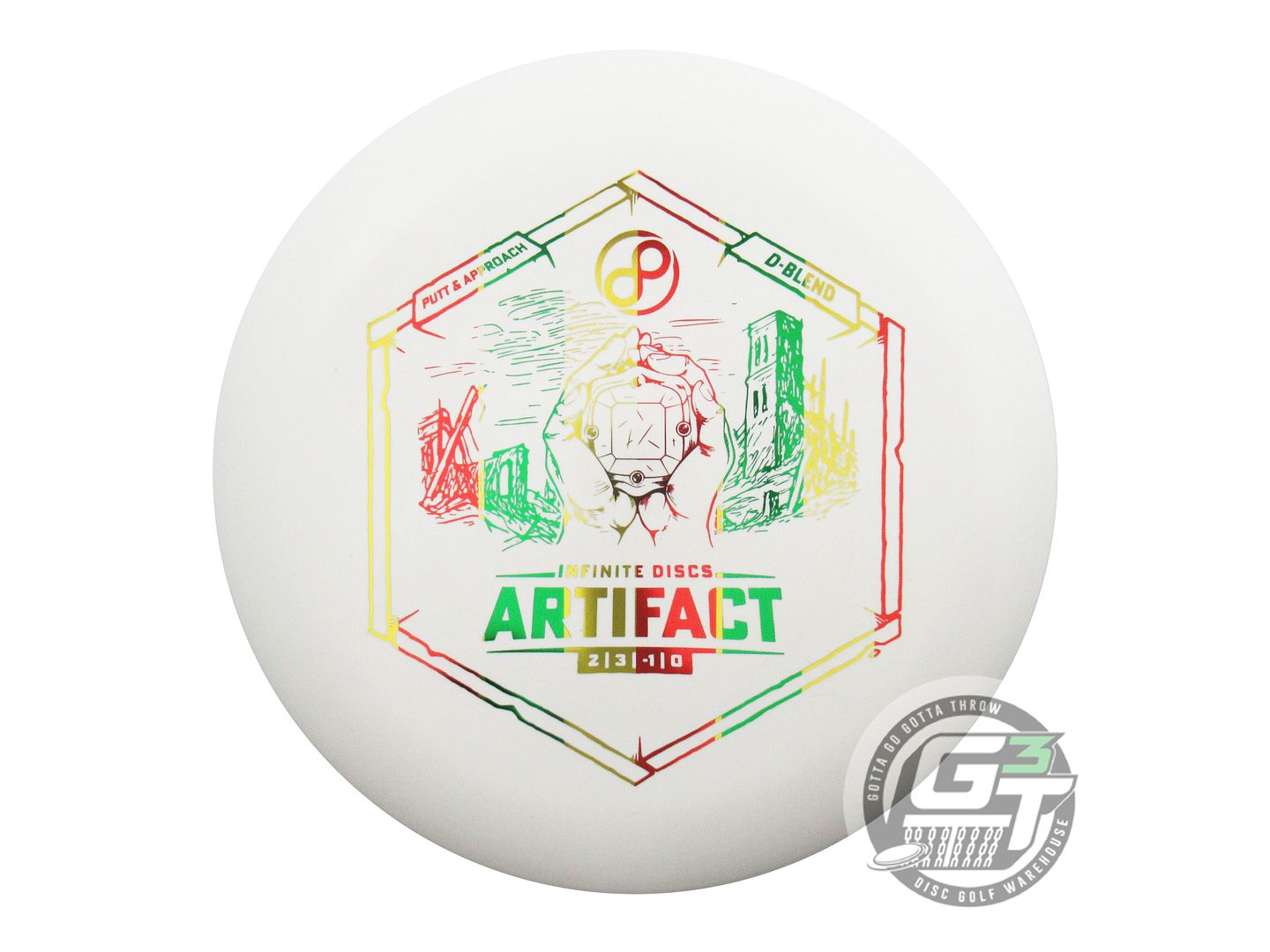 Infinite Discs D-Blend Artifact Putter Golf Disc (Individually Listed)