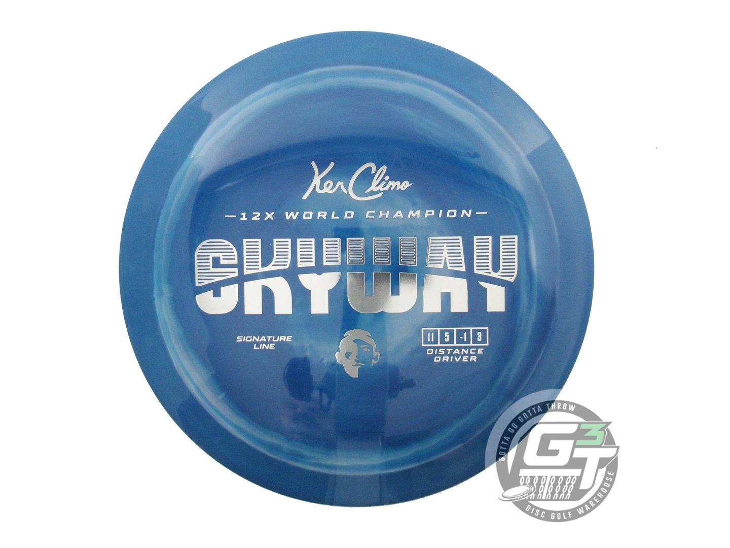 Climo Signature Line Skyway Distance Driver Golf Disc (Individually Listed)