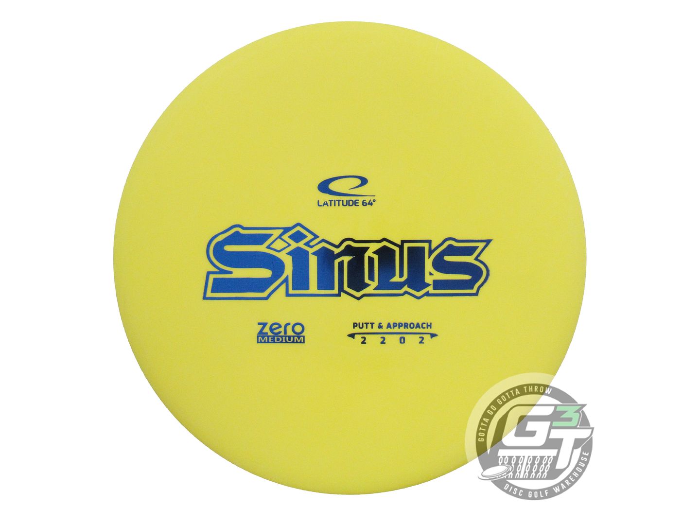 Latitude 64 Zero Line Medium Sinus Putter Golf Disc (Individually Listed)