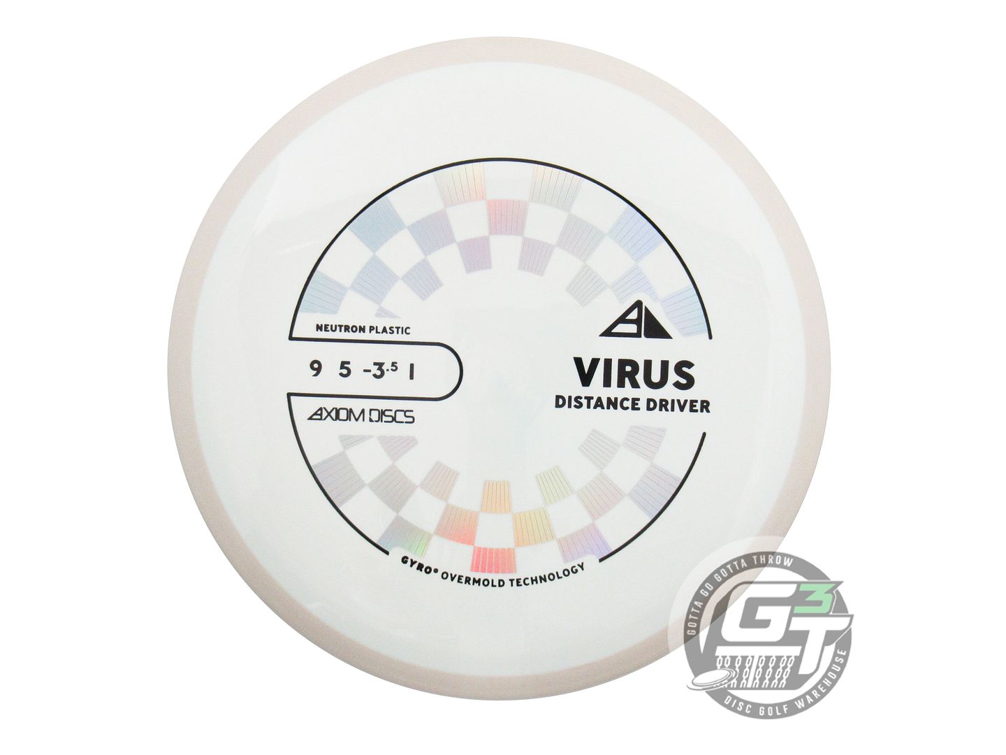 Axiom Neutron Virus Distance Driver Golf Disc (Individually Listed)