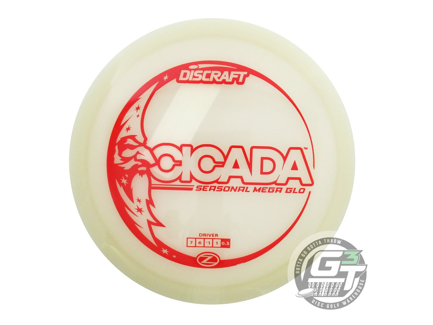 Discraft Seasonal Mega Glo Z Cicada Fairway Driver Golf Disc (Individually Listed)