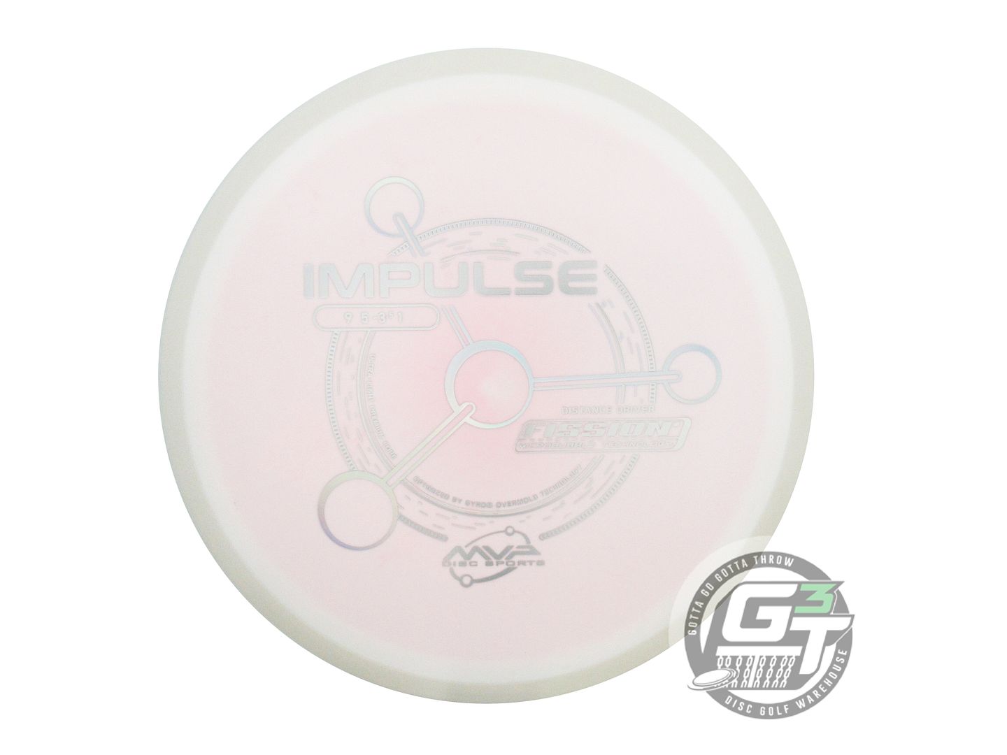 MVP Fission Impulse Distance Driver Golf Disc (Individually Listed)