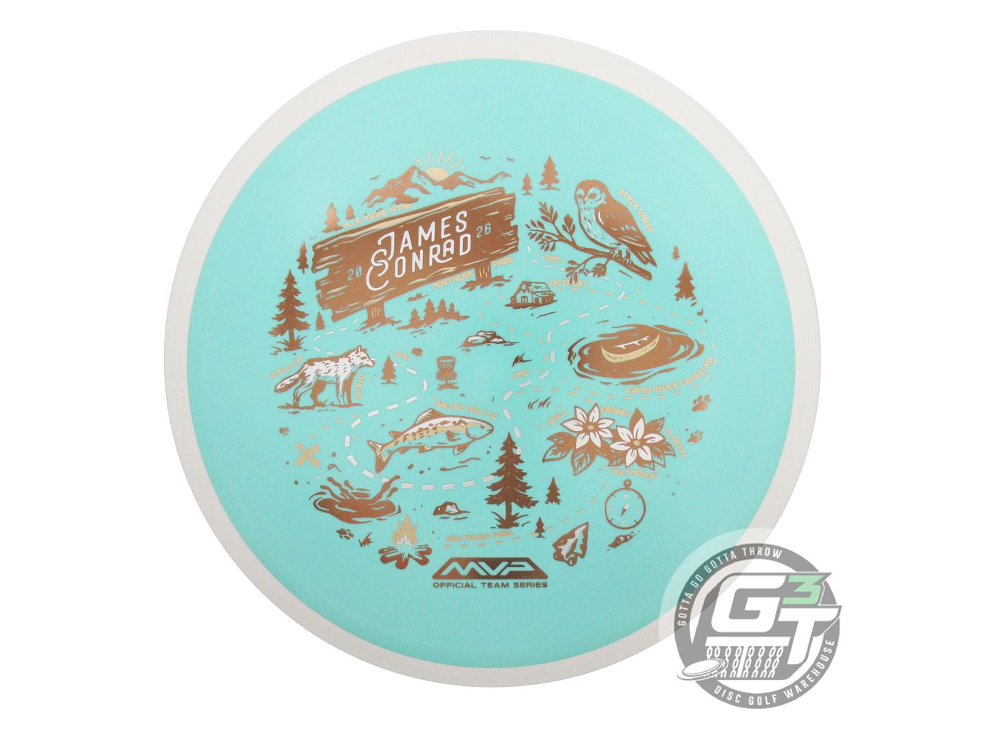 MVP Limited Edition 2026 Team Series James Conrad Fission Trail Distance Driver Golf Disc (Individually Listed)