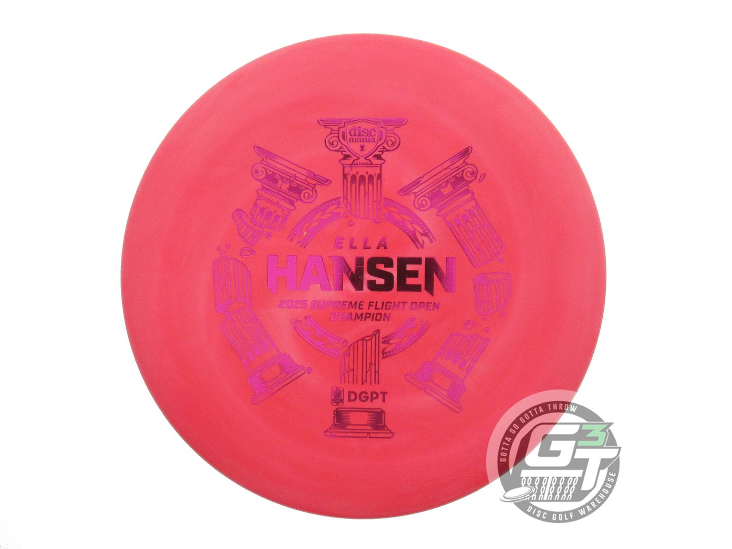 Discmania Limited Edition Triumph Series Ella Hansen 2025 Supreme Flight Open Swirl D-Line Flex 2 P2 Pro Putter Golf Disc (Individually Listed)