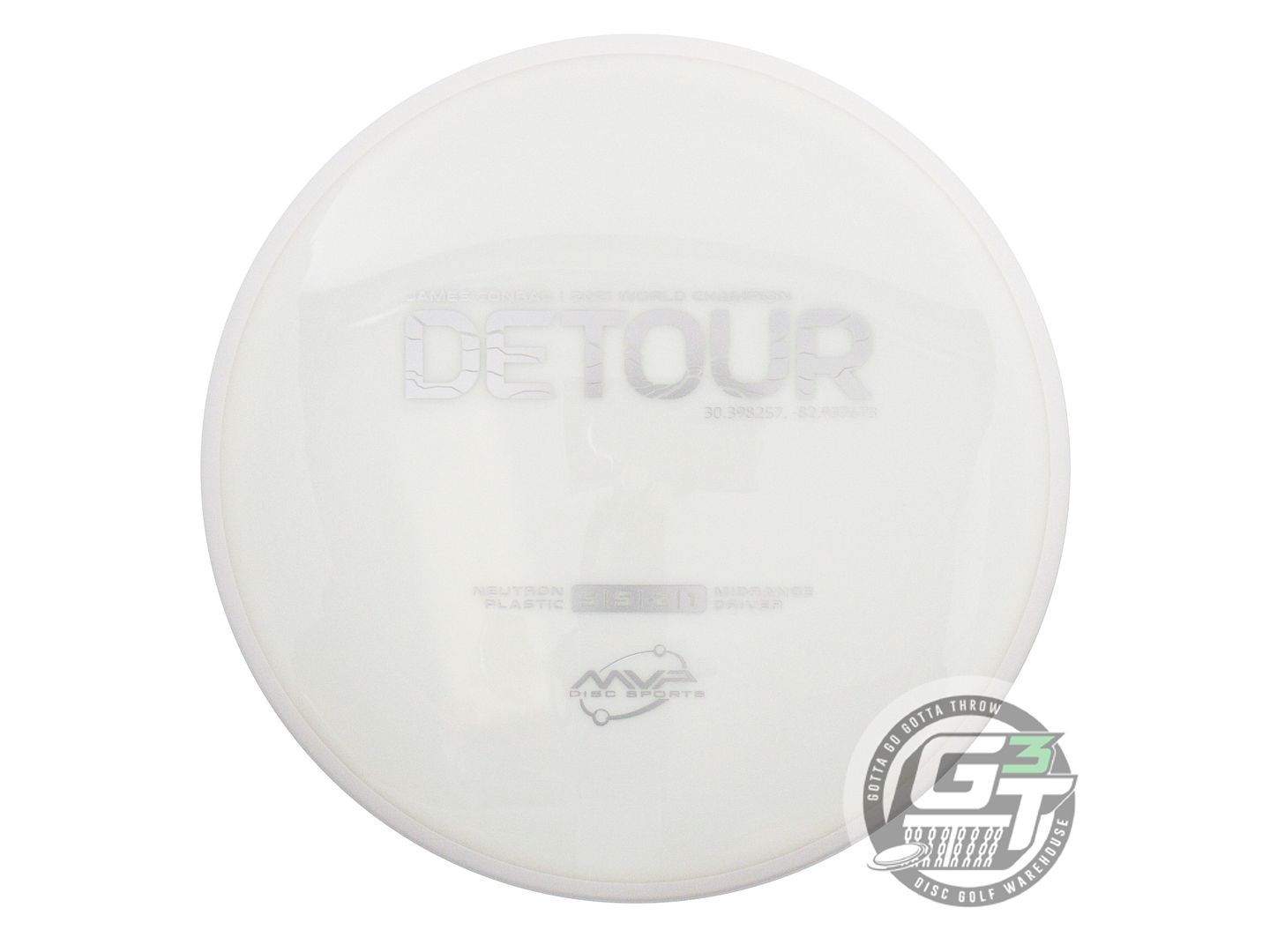 MVP Neutron Detour [James Conrad 1X] Midrange Golf Disc (Individually Listed)