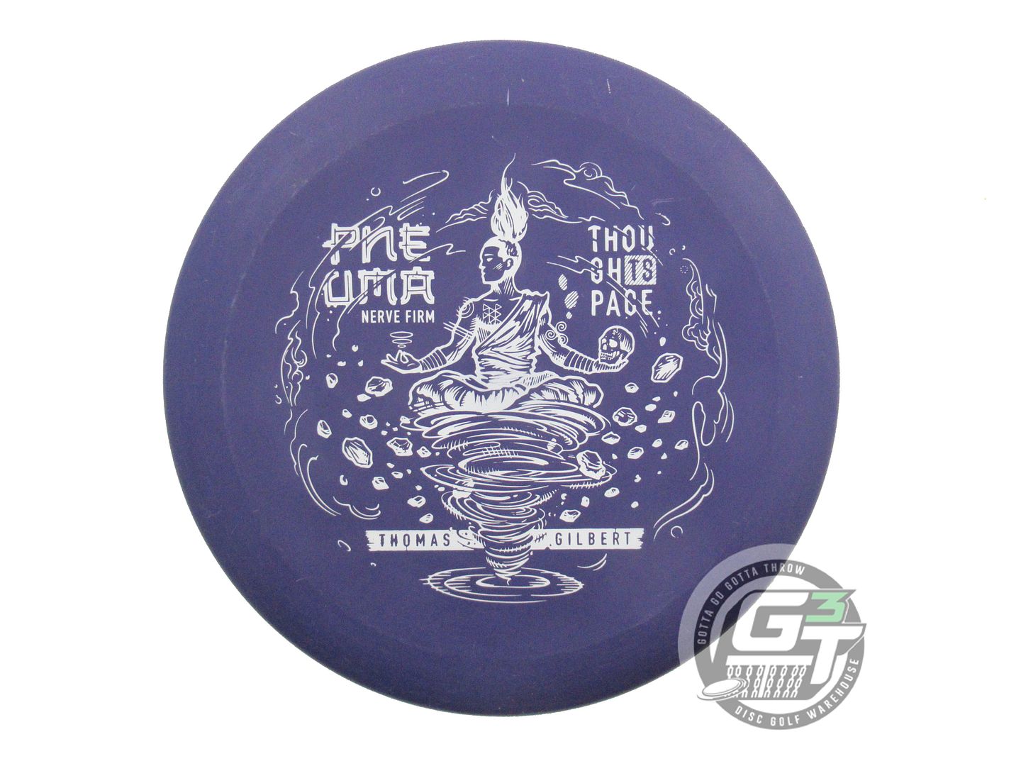Thought Space Athletics Limited Edition 2024 Signature Series Thomas Gilbert Nerve Firm Pneuma Putter Golf Disc (Individually Listed)