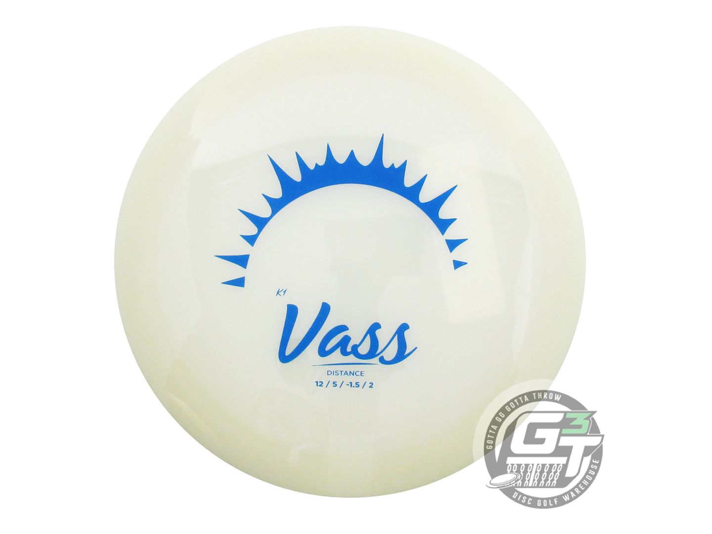 Kastaplast Glow K1 Berg X Putter Golf Disc (Individually Listed)