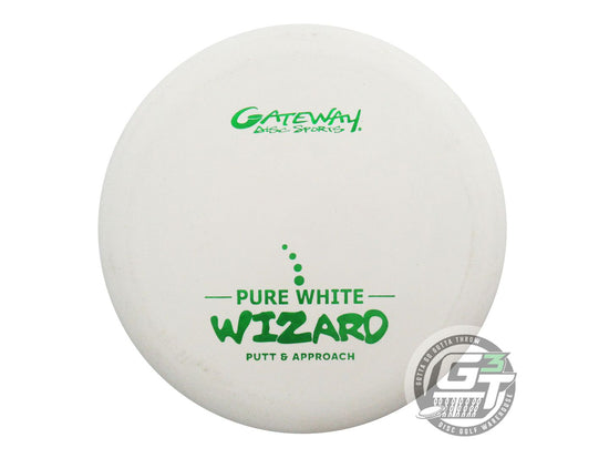 Gateway Pure White Wizard Putter Golf Disc (Individually Listed)