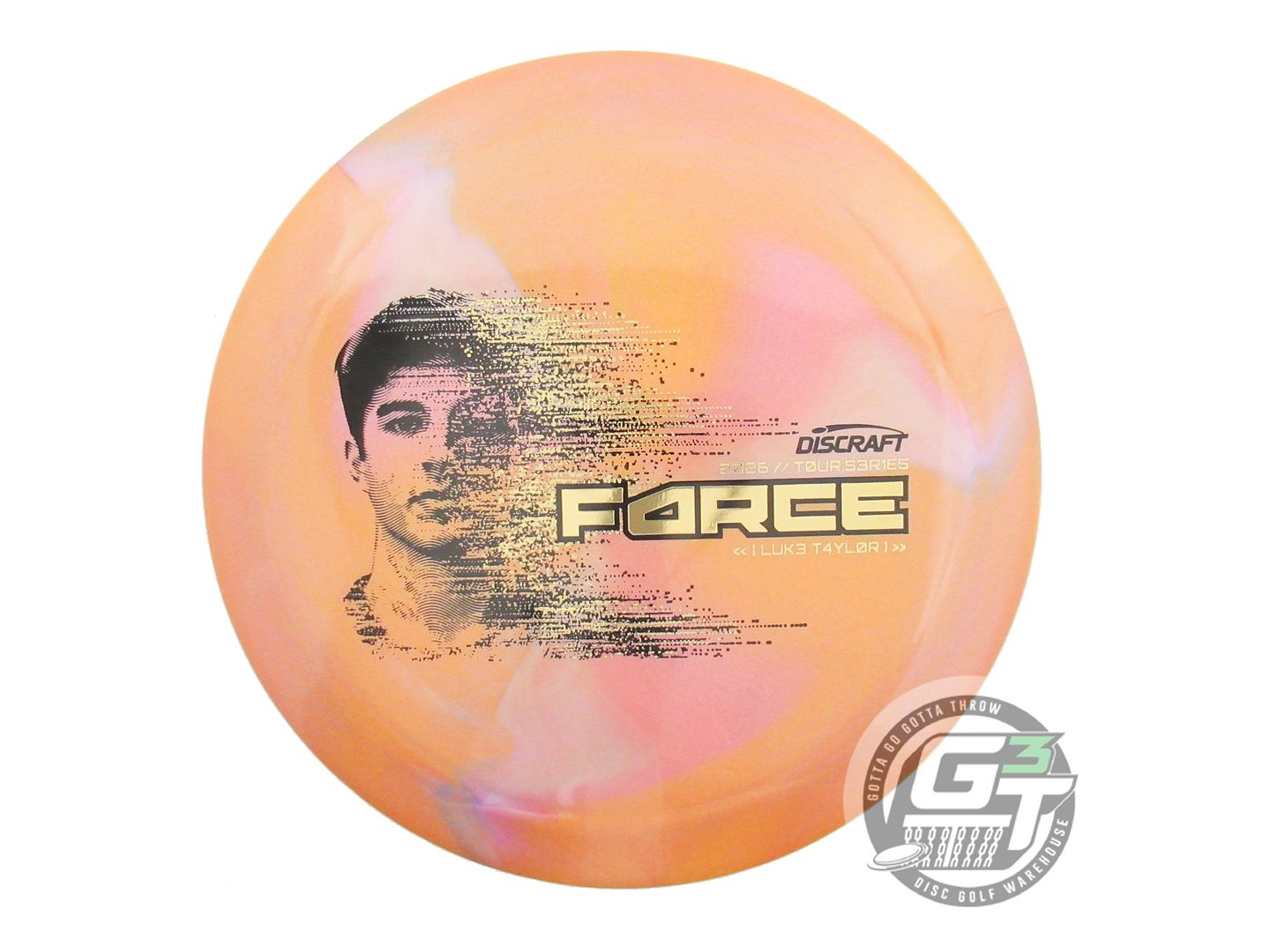 Discraft Limited Edition 2026 Tour Series Luke Taylor Special Blend Force Distance Driver Golf Disc (Individually Listed)