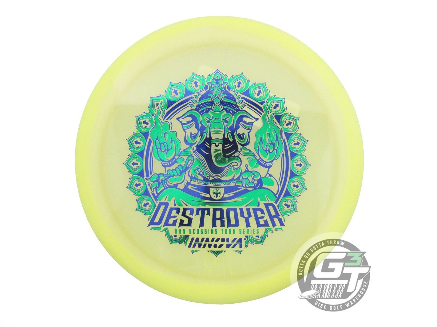 Innova Limited Edition 2026 Tour Series Ohn Scoggins Proto Glow Halo Champion Destroyer Distance Driver Golf Disc (Individually Listed)