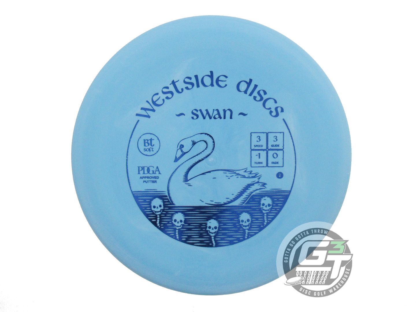 Westside BT Soft Swan 2 Putter Golf Disc (Individually Listed)