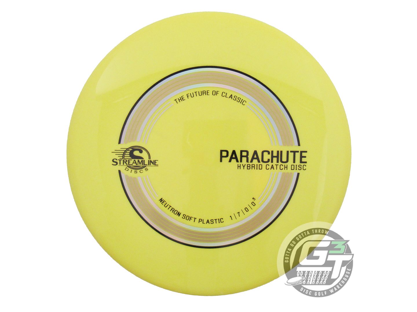 Streamline Neutron Soft Parachute Putter Golf Disc (Individually Listed)