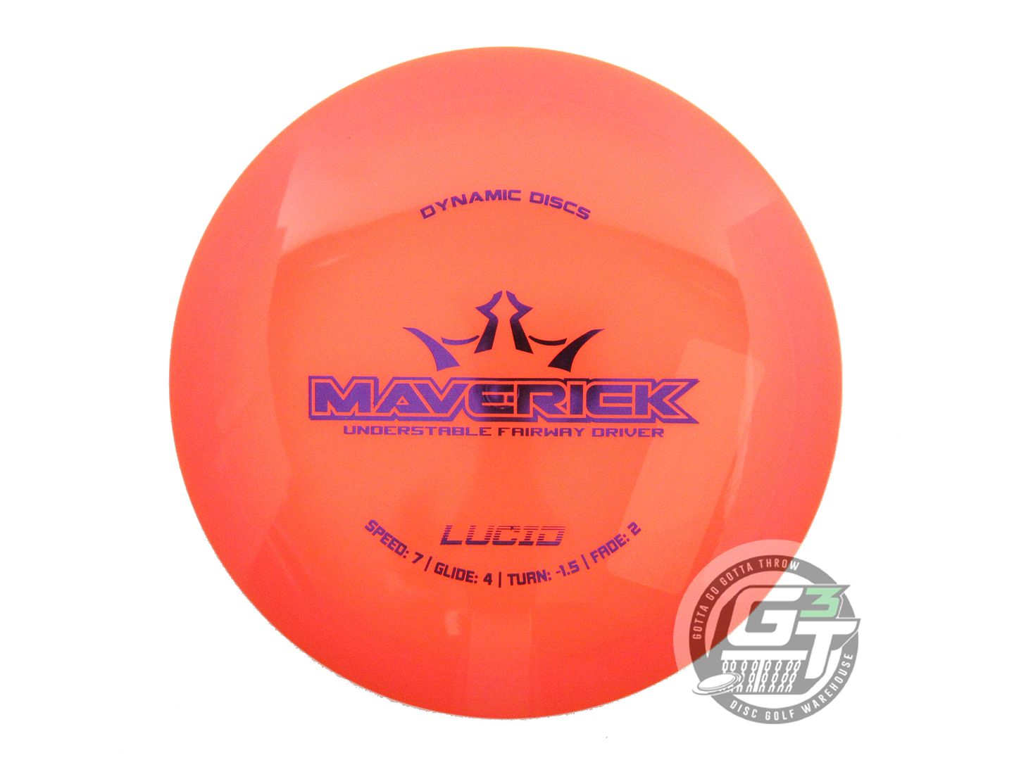Dynamic Discs Lucid Maverick Fairway Driver Golf Disc (Individually Listed)