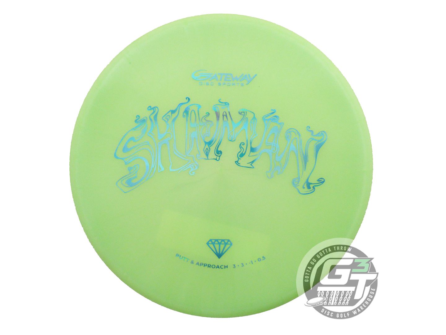 Gateway Diamond Shaman Putter Golf Disc (Individually Listed)