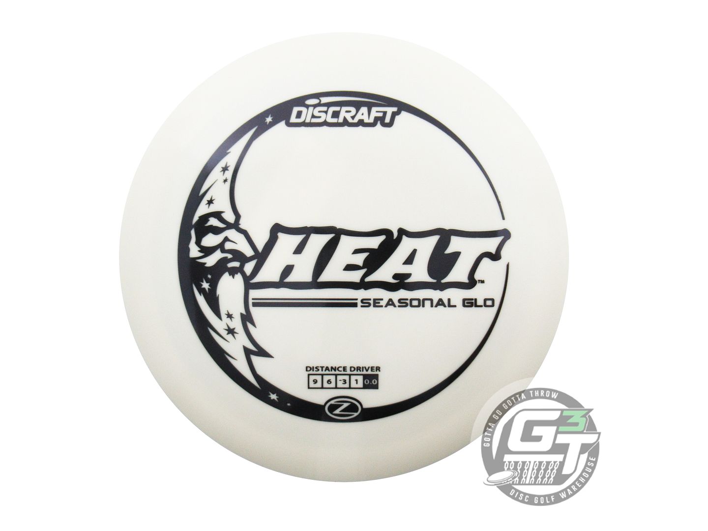 Discraft Seasonal Glo Z Heat Distance Driver Golf Disc (Individually Listed)