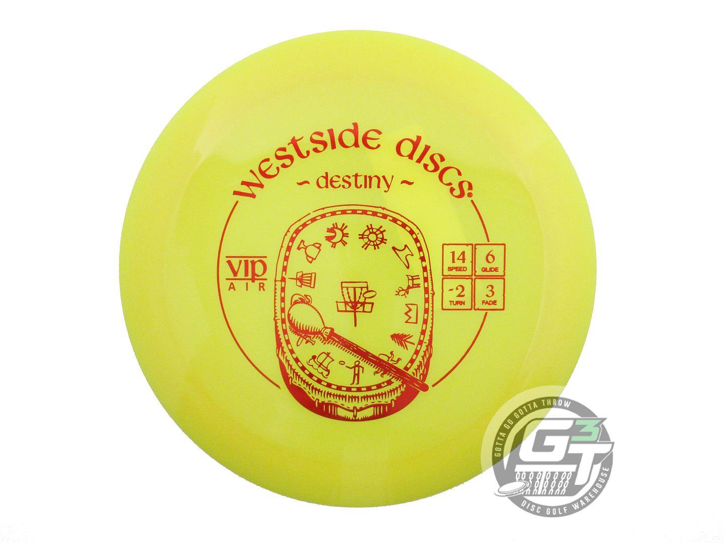 Westside VIP AIR Destiny Distance Driver Golf Disc (Individually Listed)