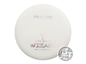 Gateway Pure White Wizard Putter Golf Disc (Individually Listed)