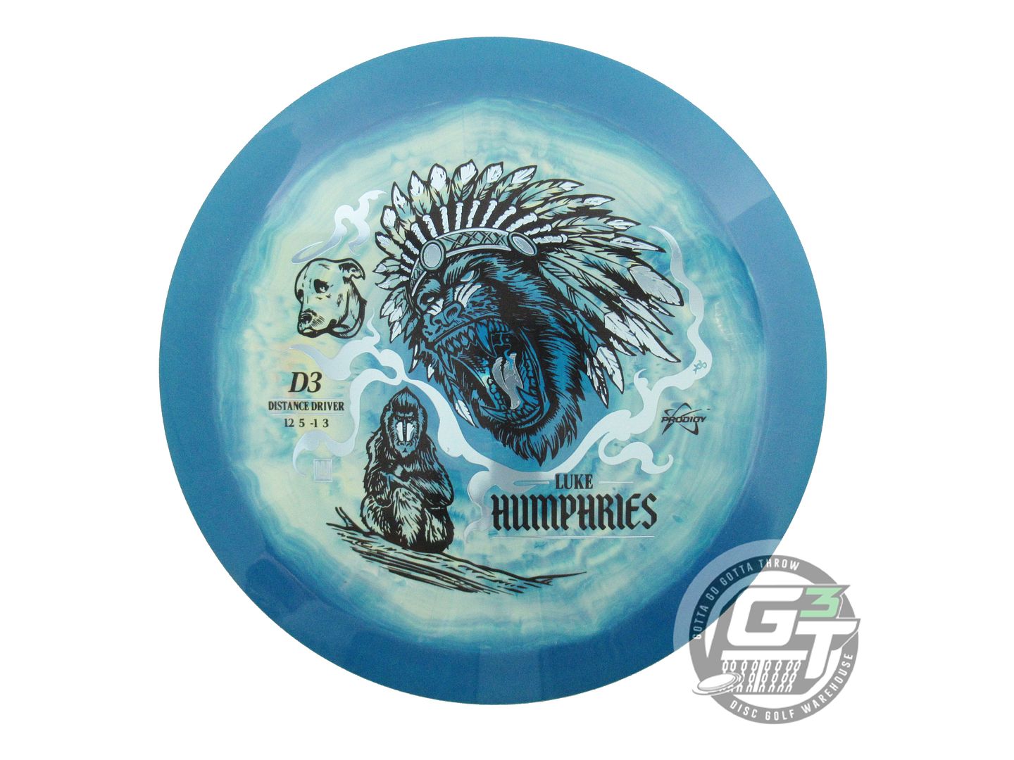 Prodigy Limited Edition 2026 Signature Series Luke Humphries 500 Spectrum D3 Distance Driver Golf Disc (Individually Listed)