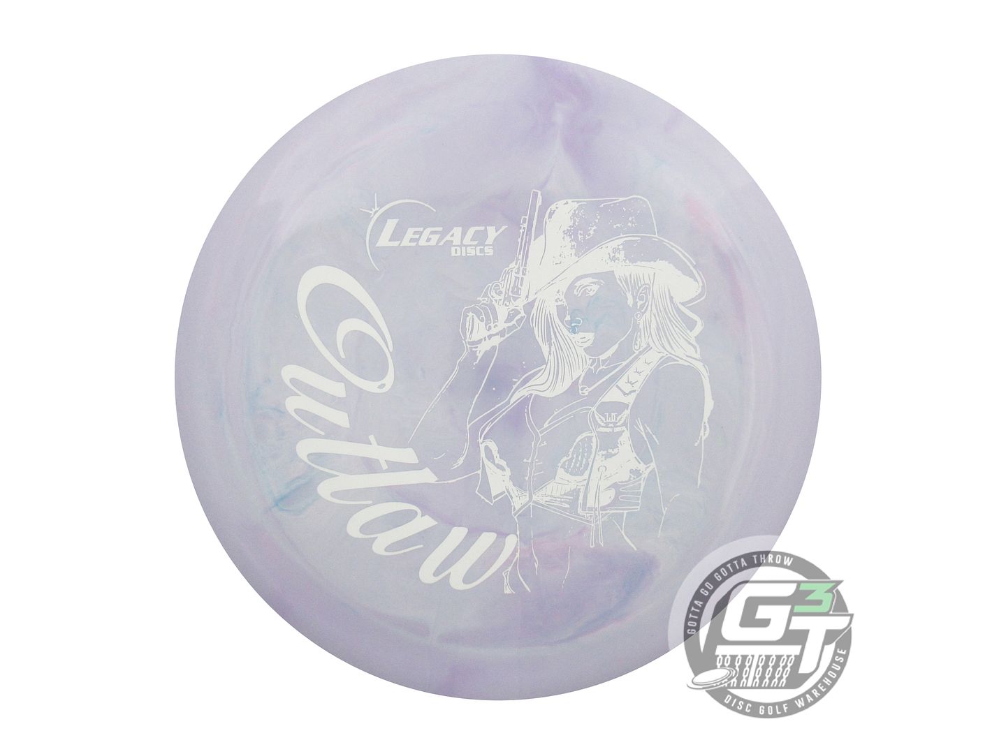 Legacy Swirly Icon Outlaw Distance Driver Golf Disc (Individually Listed)
