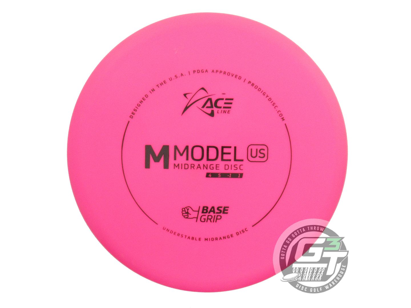 Prodigy Ace Line Base Grip M Model US Golf Disc (Individually Listed)