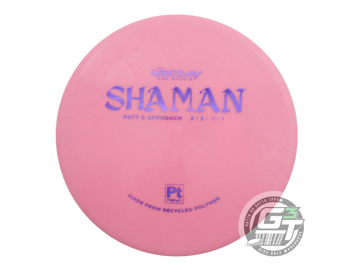 Gateway Platinum Shaman Putter Golf Disc (Individually Listed)