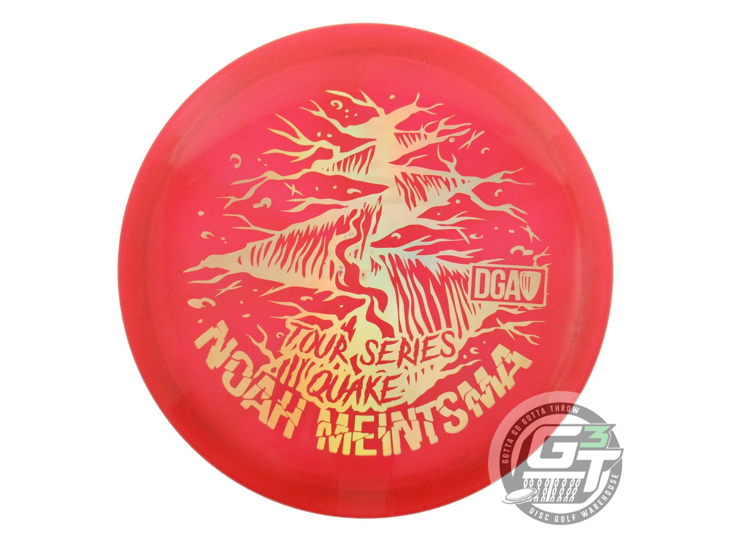 DGA Limited Edition 2023 Tour Series Noah Meintsma Swirl Tour Series Quake Midrange Golf Disc (Individually Listed)