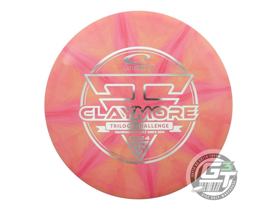 Latitude 64 Limited Edition 2024 Trilogy Challenge Gold Ice Burst Claymore Midrange Golf Disc (Individually Listed)