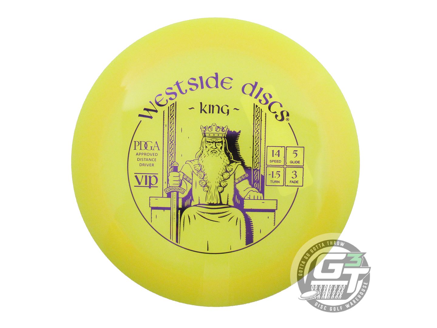 Westside VIP King Distance Driver Golf Disc (Individually Listed)