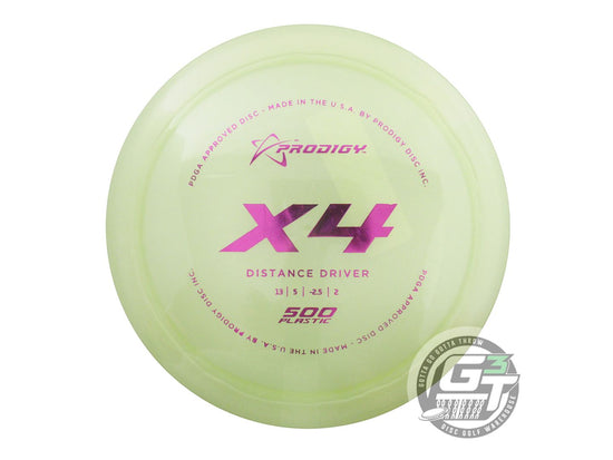 Prodigy 500 Series X4 Distance Driver Golf Disc (Individually Listed)