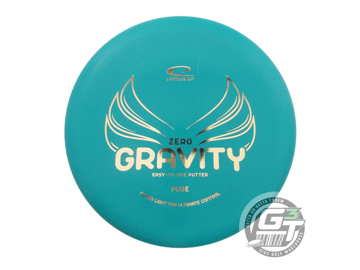 Latitude 64 Zero Gravity Pure Putter Golf Disc (Individually Listed)