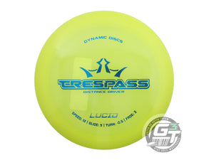 Dynamic Discs Lucid Trespass Distance Driver Golf Disc (Individually Listed)