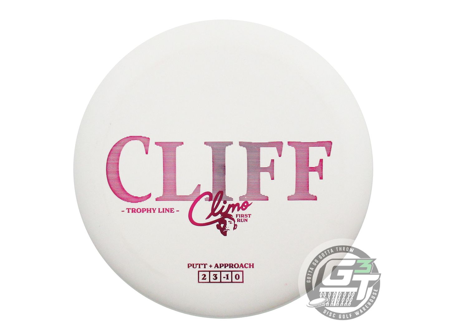 Climo First Run Trophy Line Cliff Putter Golf Disc (Individually Listed)