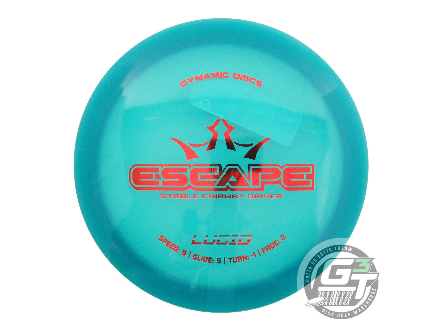 Dynamic Discs Lucid Escape Fairway Driver Golf Disc (Individually Listed)