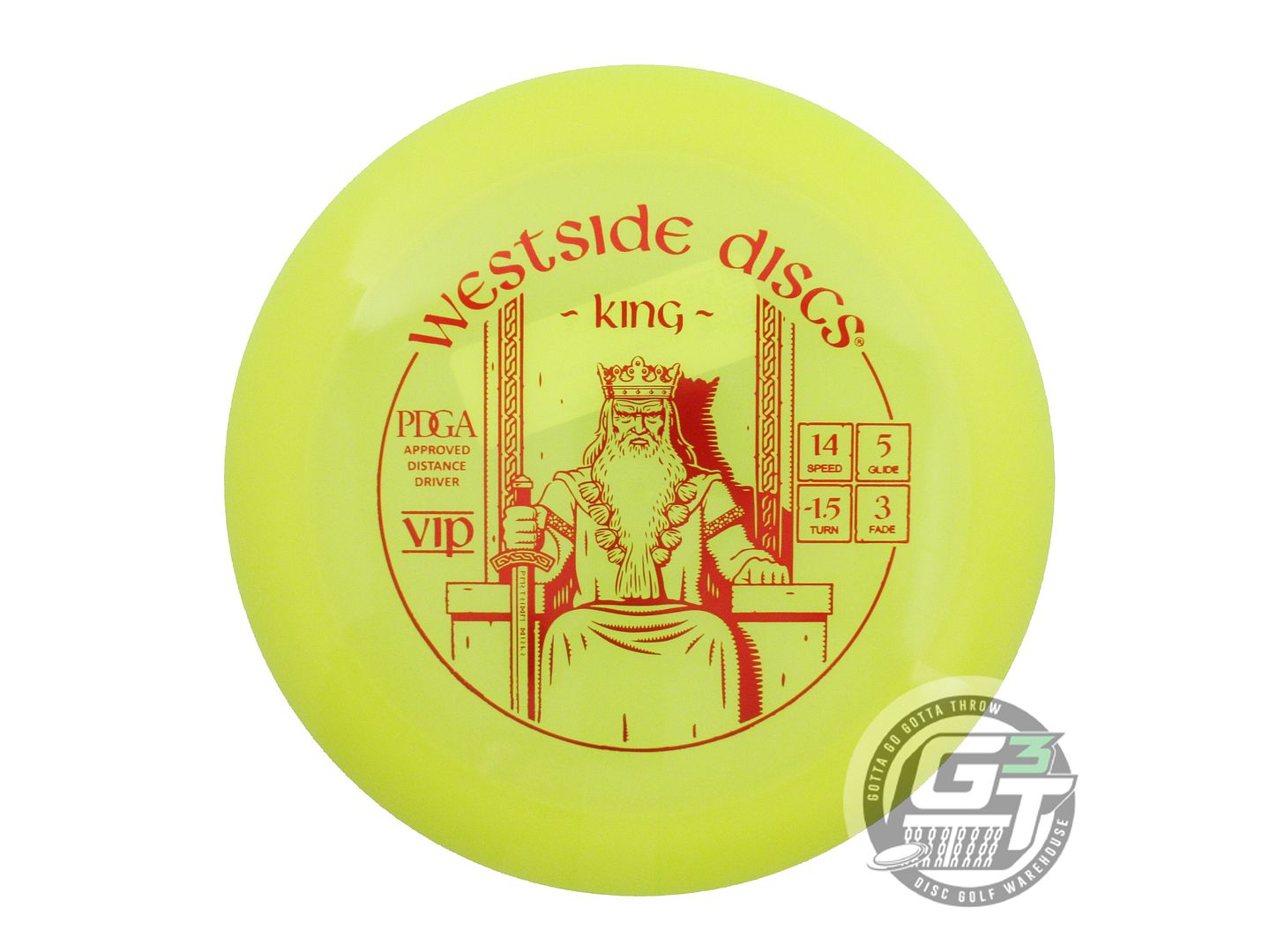 Westside VIP King Distance Driver Golf Disc (Individually Listed)