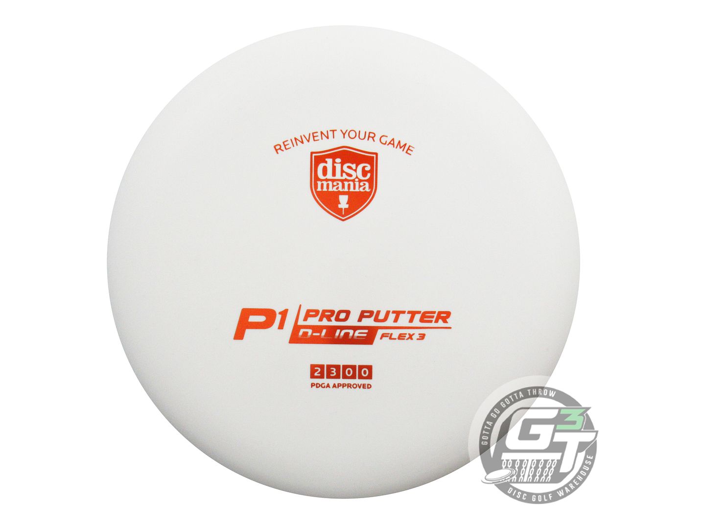 Discmania Originals D-Line Flex 3 P1 Putter Golf Disc (Individually Listed)