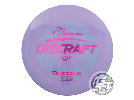 Discraft ESP Buzzz OS [Paige Pierce 5X] Midrange Golf Disc (Individually Listed)