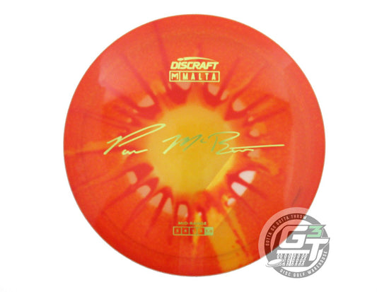 Discraft Paul McBeth Signature Fly Dye Elite Z Malta Midrange Golf Disc (Individually Listed)