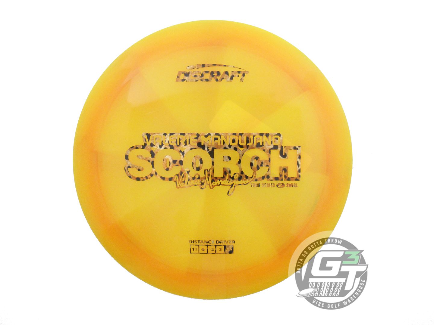 Discraft Limited Edition 2025 Tour Series Valerie Mandujano Swirl Elite Z Scorch Distance Driver Golf Disc (Individually Listed)