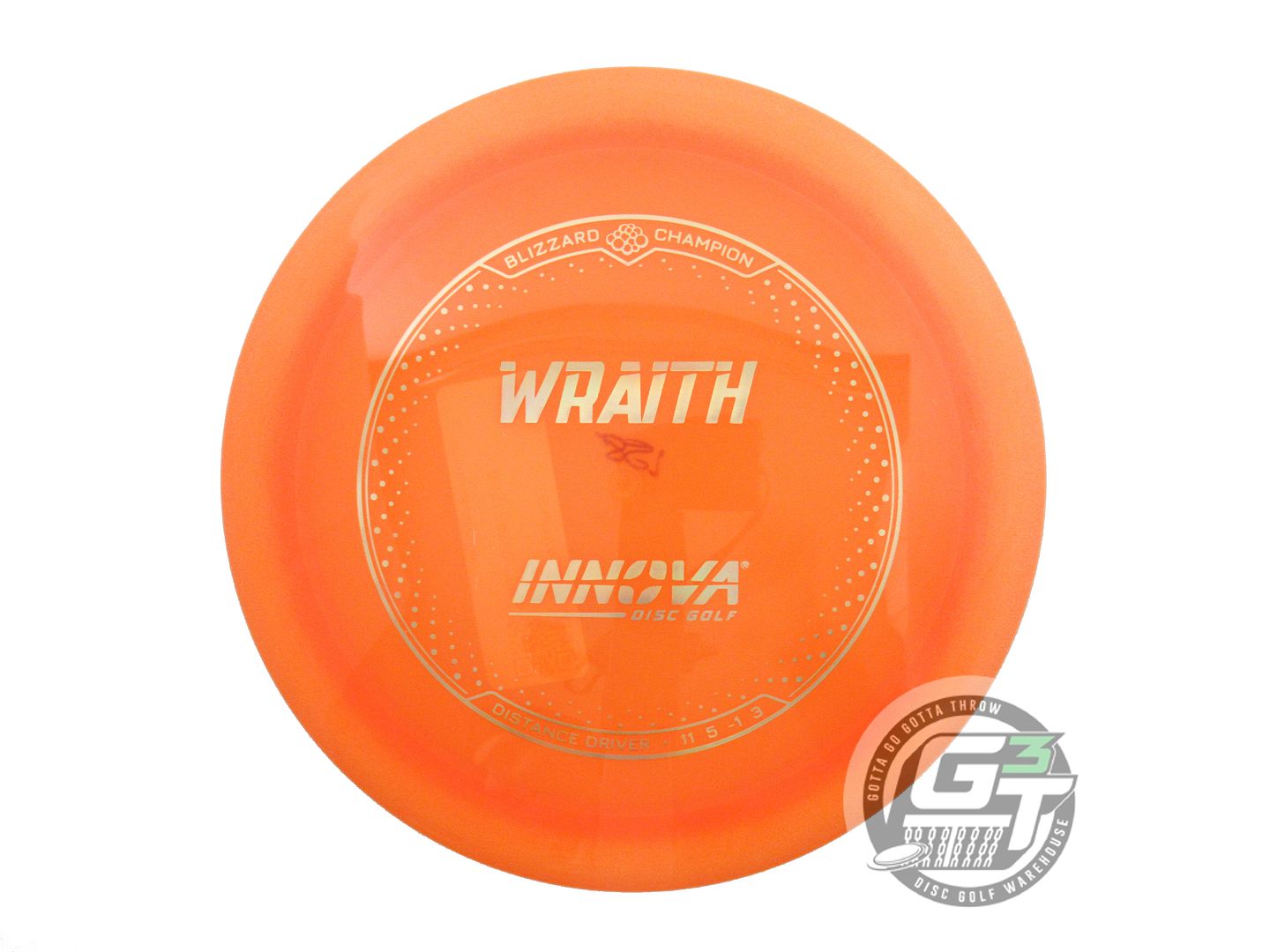 Innova Blizzard Champion Wraith Distance Driver Golf Disc (Individually Listed)