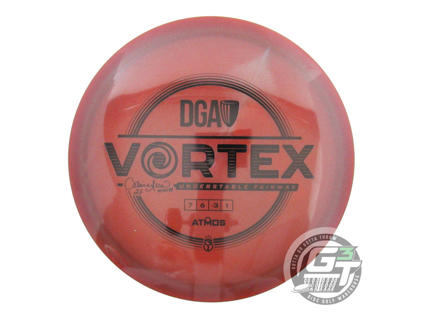 DGA Atmos Vortex [Catrina Allen 2X] Fairway Driver Golf Disc (Individually Listed)