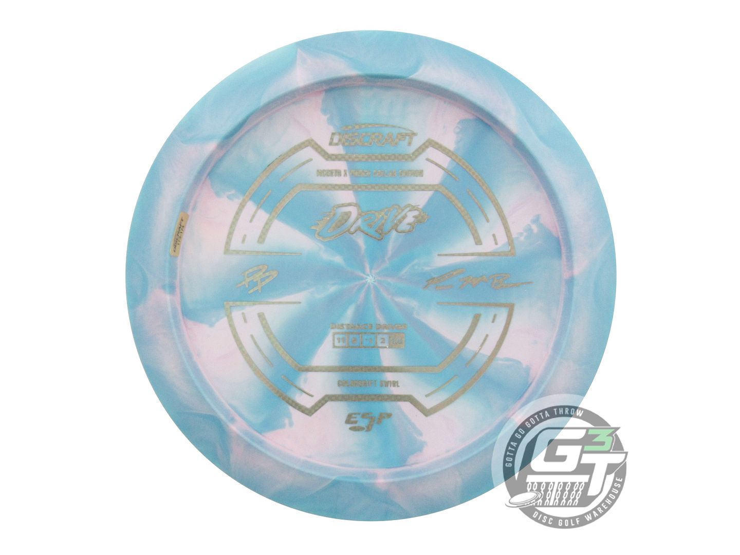 Discraft Limited Edition 2025 GMC Paige Pierce / Paul McBeth Collab Swirl ESP Drive Distance Driver Golf Disc (Individually Listed)