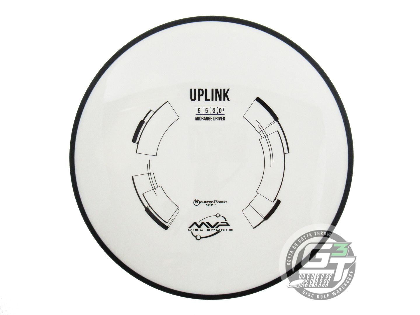 MVP Neutron Soft Uplink Midrange Golf Disc (Individually Listed)