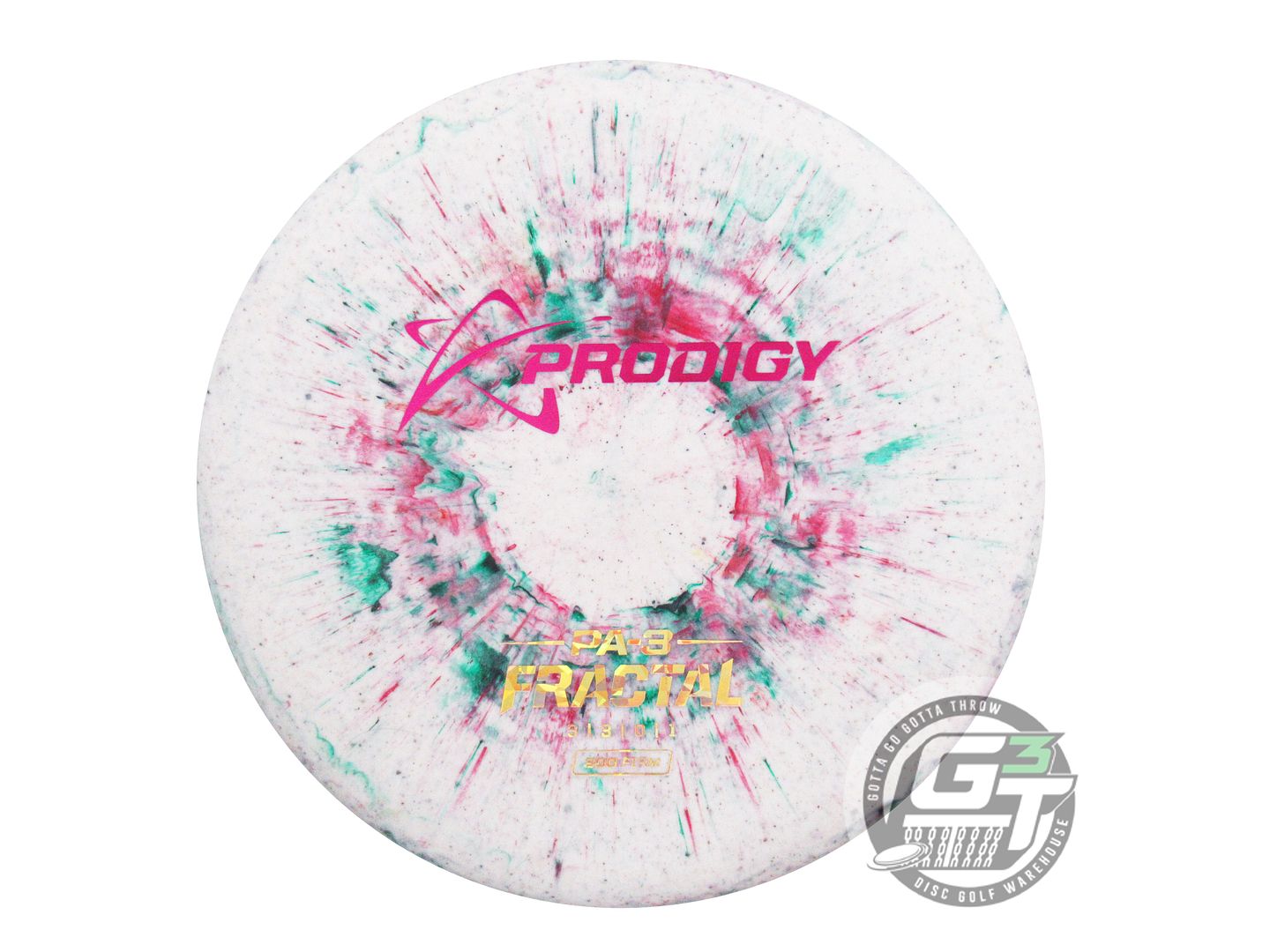 Prodigy 300 Firm Fractal PA3 Putter Golf Disc (Individually Listed)