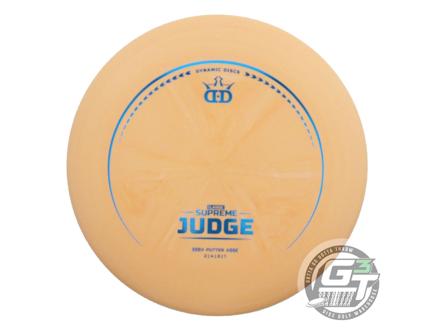 Dynamic Discs Classic Supreme Judge Putter Golf Disc (Individually Listed)