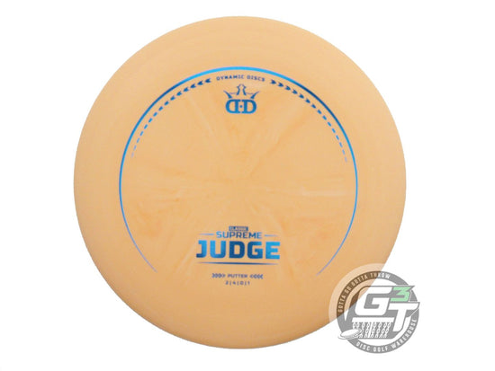 Dynamic Discs Classic Supreme Judge Putter Golf Disc (Individually Listed)